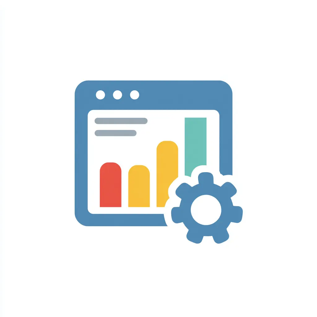 Иконка комплексного подхода: создание и продвижение сайта