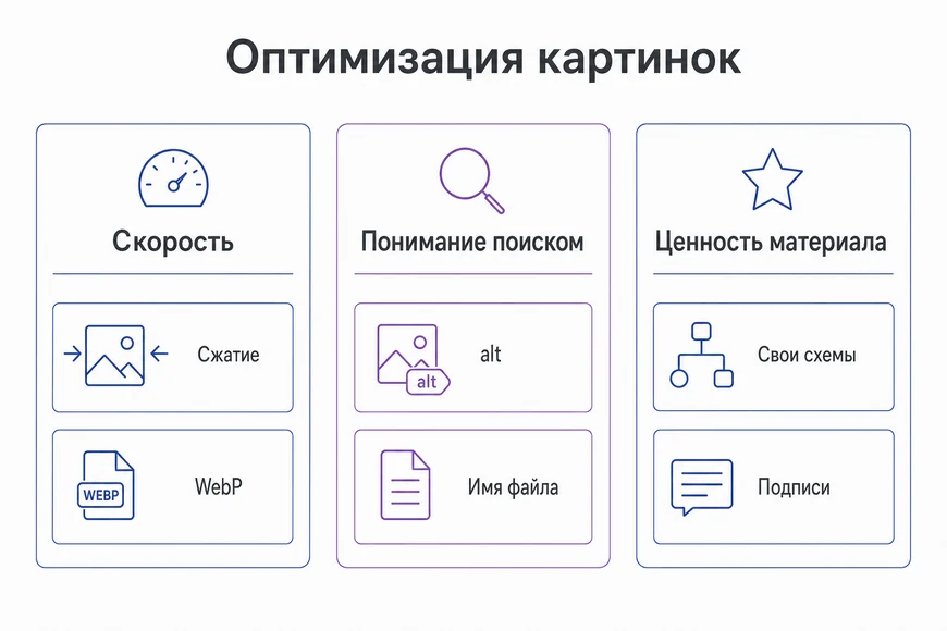 Что на что влияет Что в оптимизации картинок на что влияет