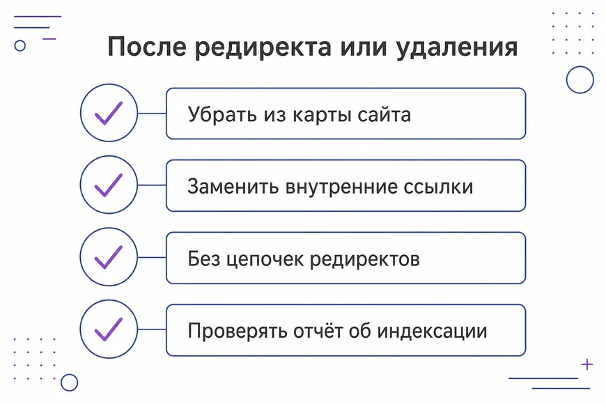 После решения Что сделать после редиректа или удаления страницы товара